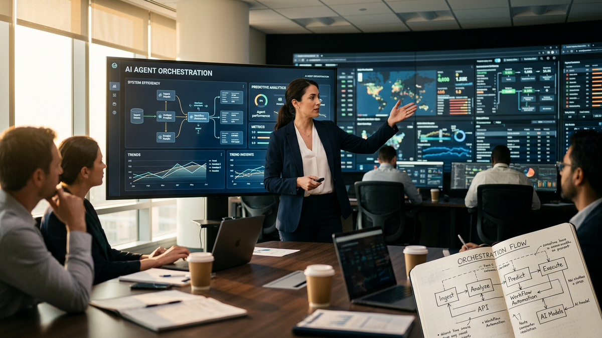 Enterprise AI agent orchestration operations center