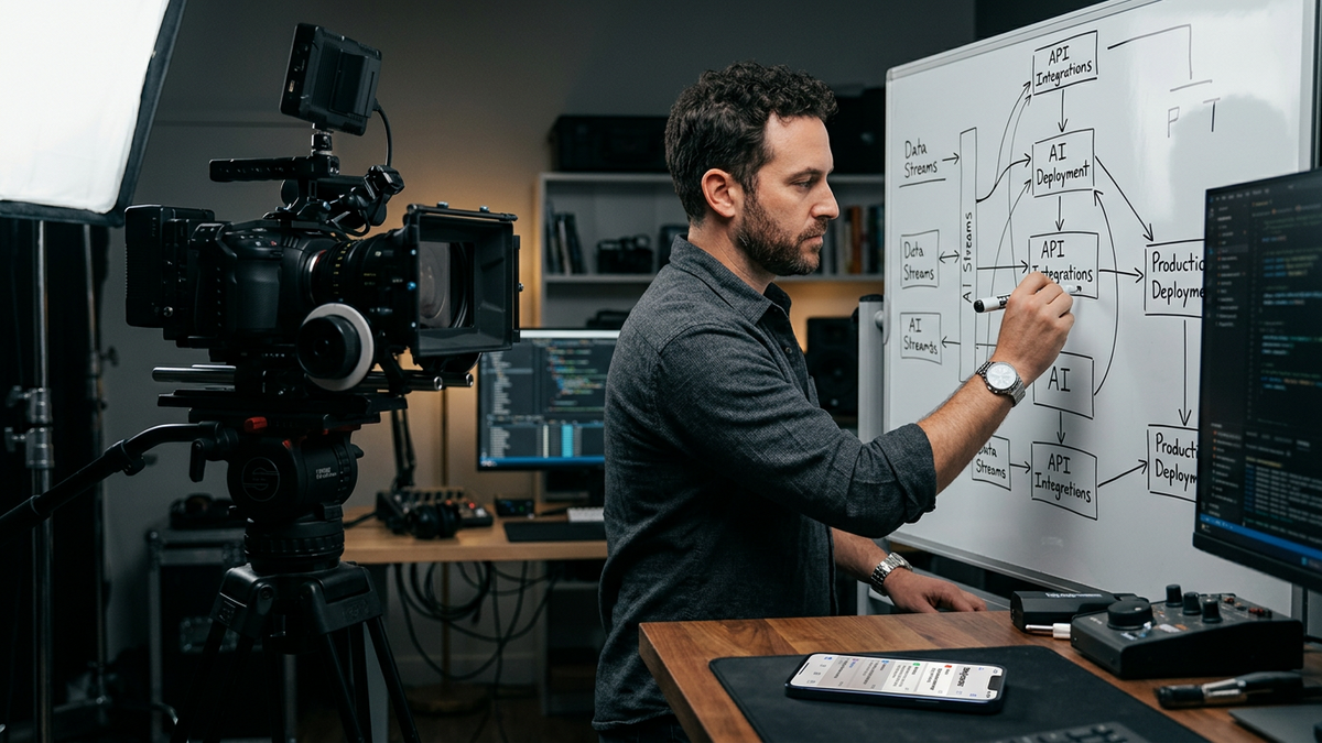 Enterprise AI agents production deployment workspace