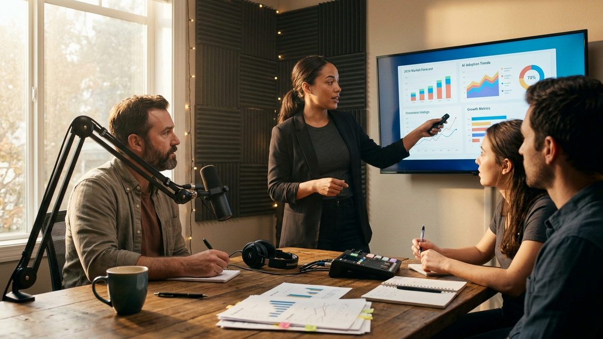 Consultant working with multi-agent trend insights