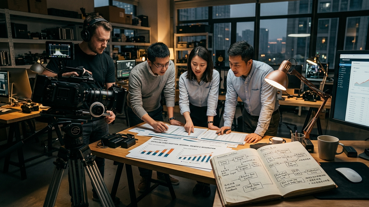 Team collaboration analyzing OpenClaw deployment metrics