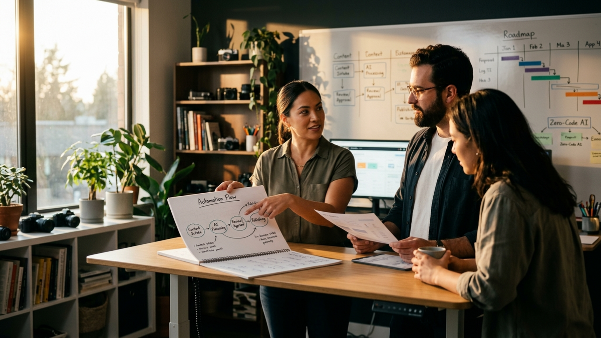 Zero-code agentic workflow automation for creators and SMBs in April 2026